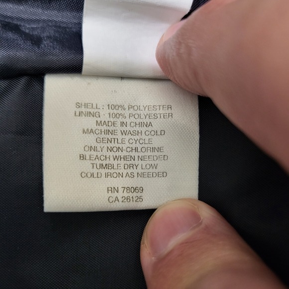 Callaway Golf Sport Jacket‎ Mens XL Full Zip Collared Navy Blue - Picture 9 of 12